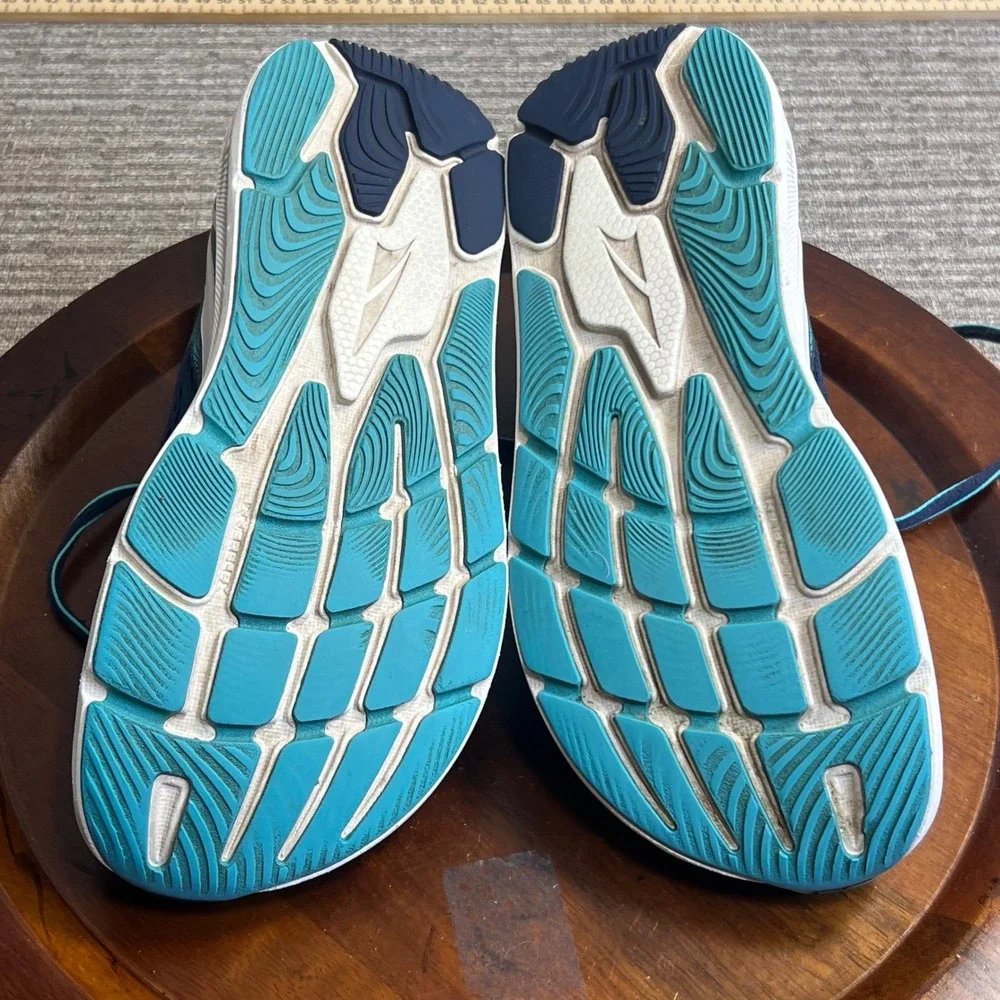 Altra Paradigm 6 Running Shoes Mens Navy Teal Ego Max Stability Sneakers Navy